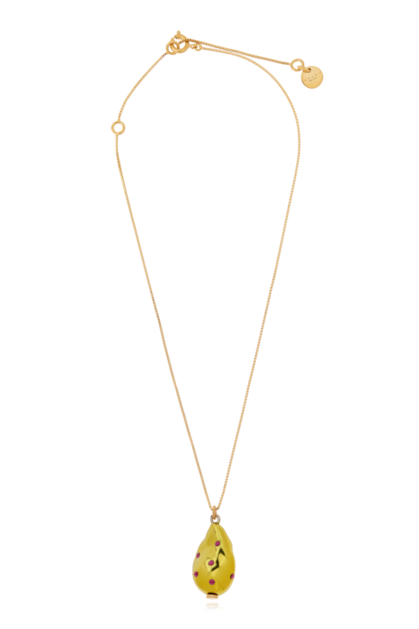 ネックレス・ペンダント Marni Necklace MARNI Silver-tone crystal-embellished necklace | NET-A-PORTER